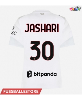 Günstige AC Milan Ardon Jashari #30 Auswärtstrikot Damen 2026-27 Kurzarm